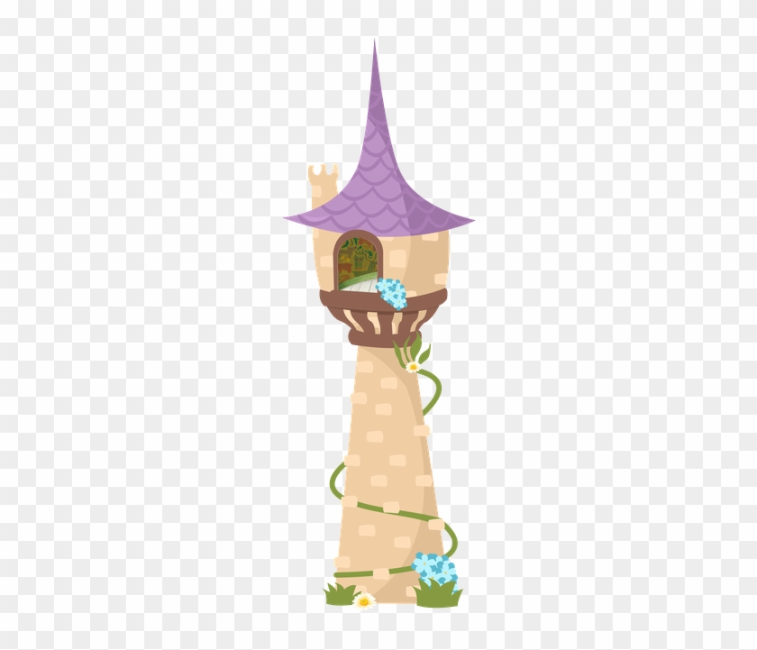 Rapunzel Tower - Rapunzel Tower Clipart #510813