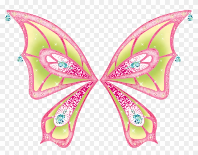Flora Enchantix Wings By Astralblu - Winx Club Flora Wings #511034