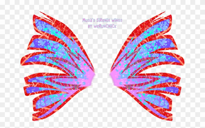 Musa's Sirenix Wings By Werunchick - Winx Club Musa Wings #511091