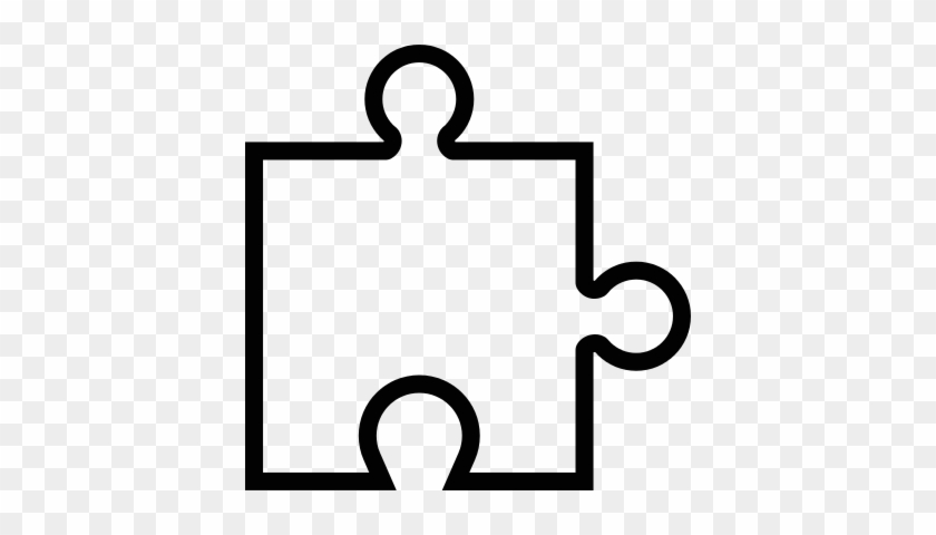 Puzzle Piece Vector - Peça De Puzzle #511526
