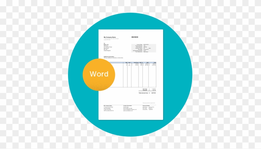 Free Receipt Template Word - Excel Invoice Template Uk #511821