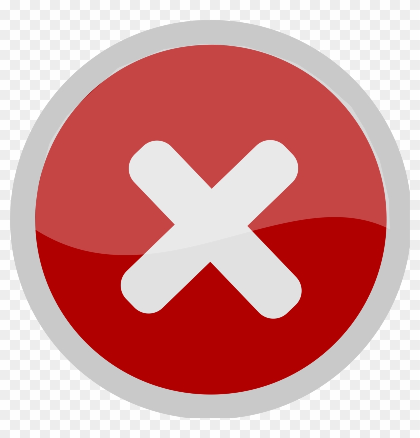 No Circle - X Sign Gif #512326