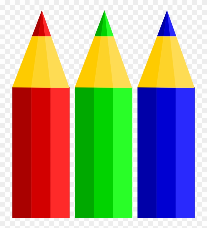 Pencils - Red Green Blue Pencil #512856