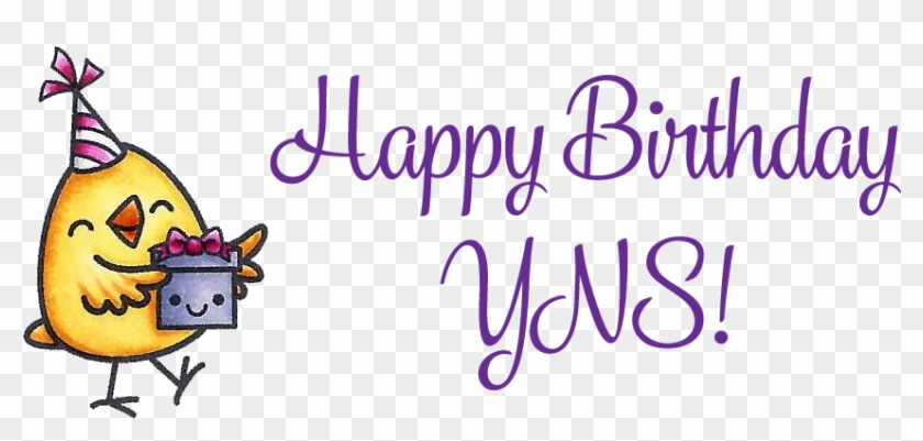 Chickpeek - Your Next Stamp Birthday Chickie Clear Cyns452. Product #512870