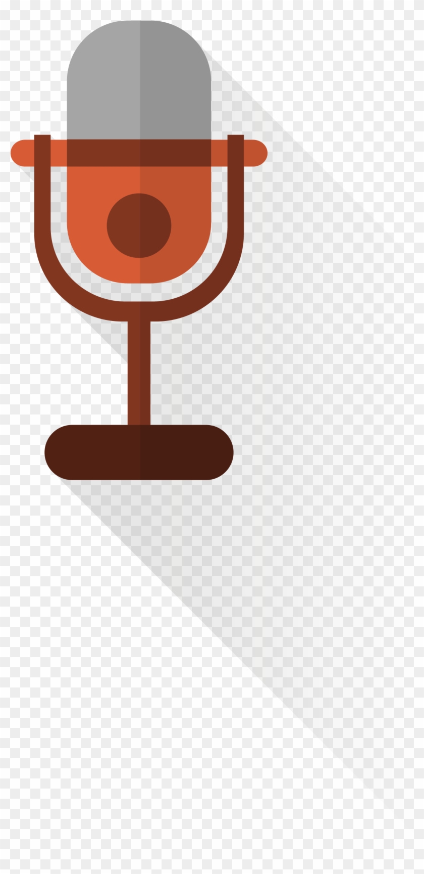 Microphone Flat Design - Microphone Flat Design #513074
