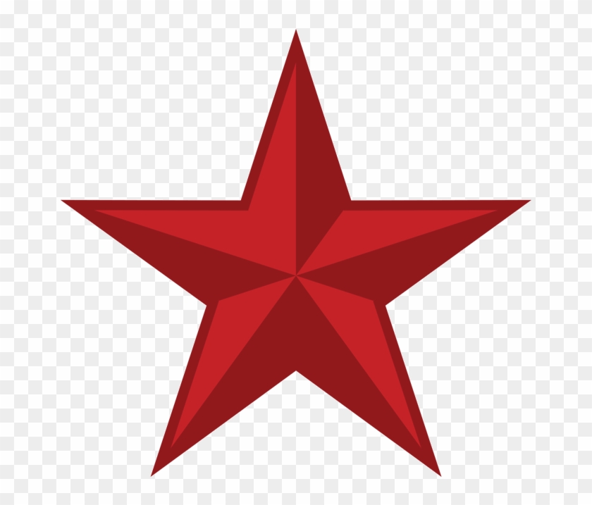 Referee - Red Star White Background #513996