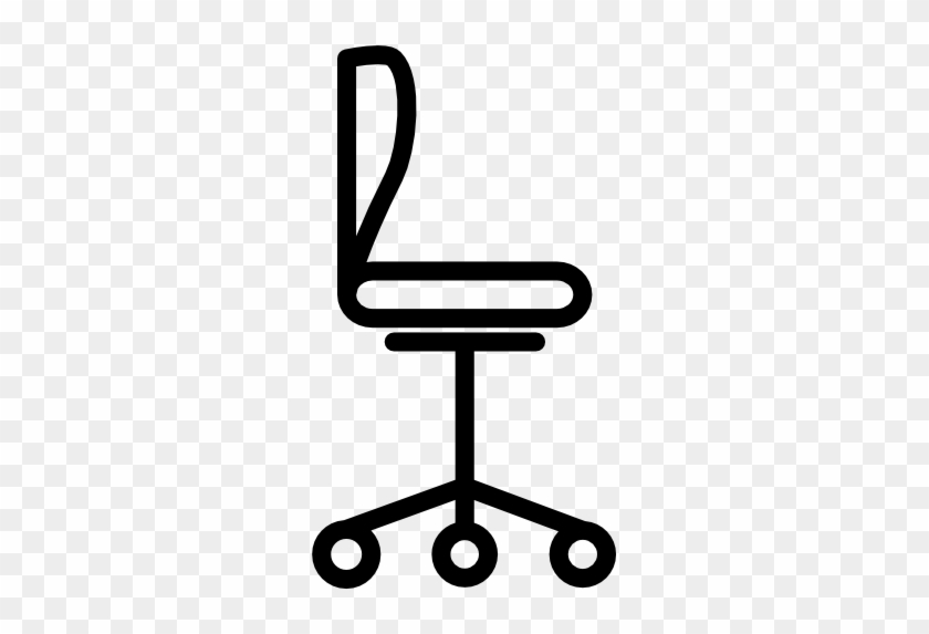 Офиса, Стул Значок - Icone Fauteuil Bureau Png #514394