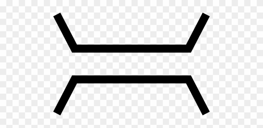 Pictogram For A Simple Bridge Vector Image Public Domain - Map Symbol For Bridge #514722