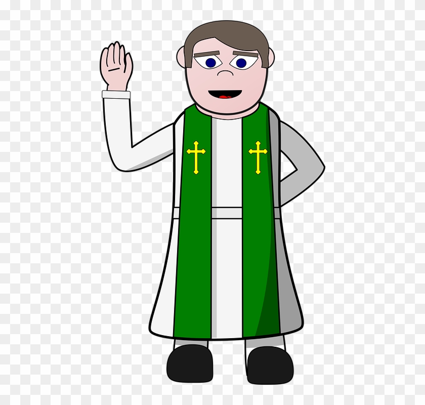 German People Cartoon - Pastor Clip Art #515116
