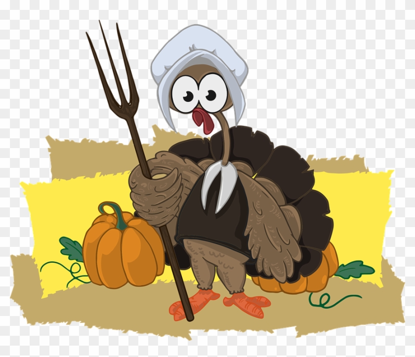 Cartoon Turkey Image 25, Buy Clip Art - Turkey Pilgrim 32501 Button Earrings Necklace Ponytail #516608