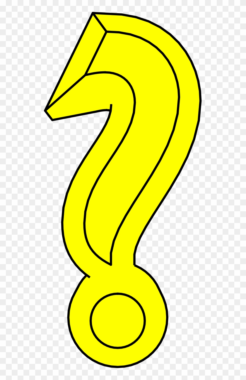Question Mark Direct Front View - Question Mark #516706