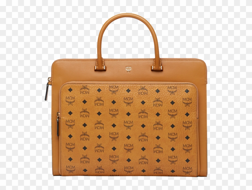 Mcm Ottomar Briefcase In Visetos Mmf7aot23co001 Alternateview - Mcm Large Ottomar Briefcase In Visetos In Cognac #516742