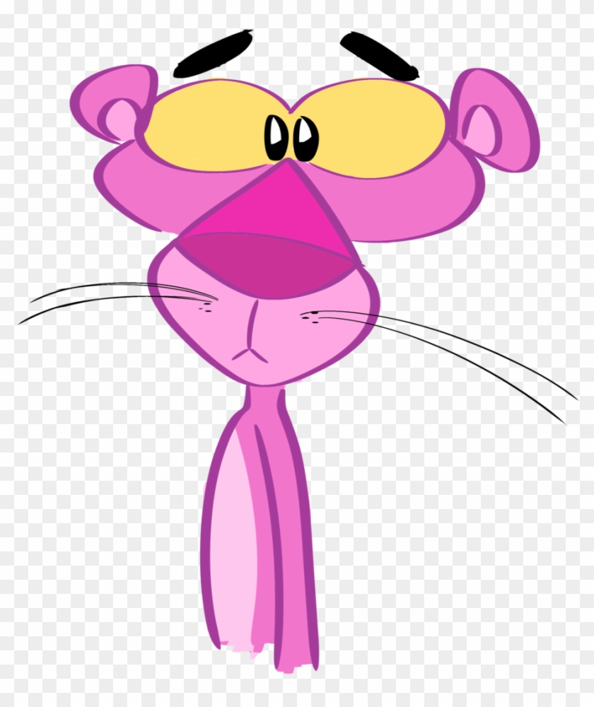 Random Pink Panther Doodle By Wcarroll216 On Deviantart - Cartoon #516915