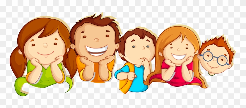 Child Border Crossing Card Illustration - Children Border Png #517042