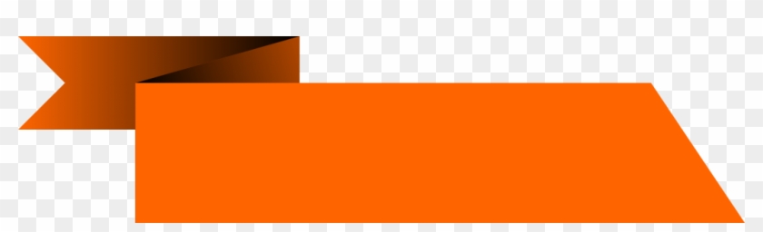 2000 × 516 Px - Orange Banner Vector Png #517824