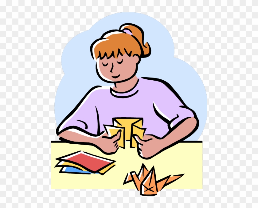Do You Like To Make Paper Airplanes, Origami, And Other - Creating Clipart #518020