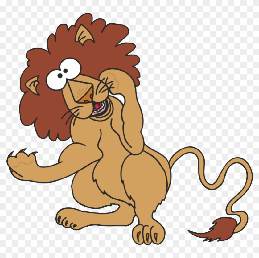 Lion Cartoon Clip Art - Lion Cartoon Clip Art #518083