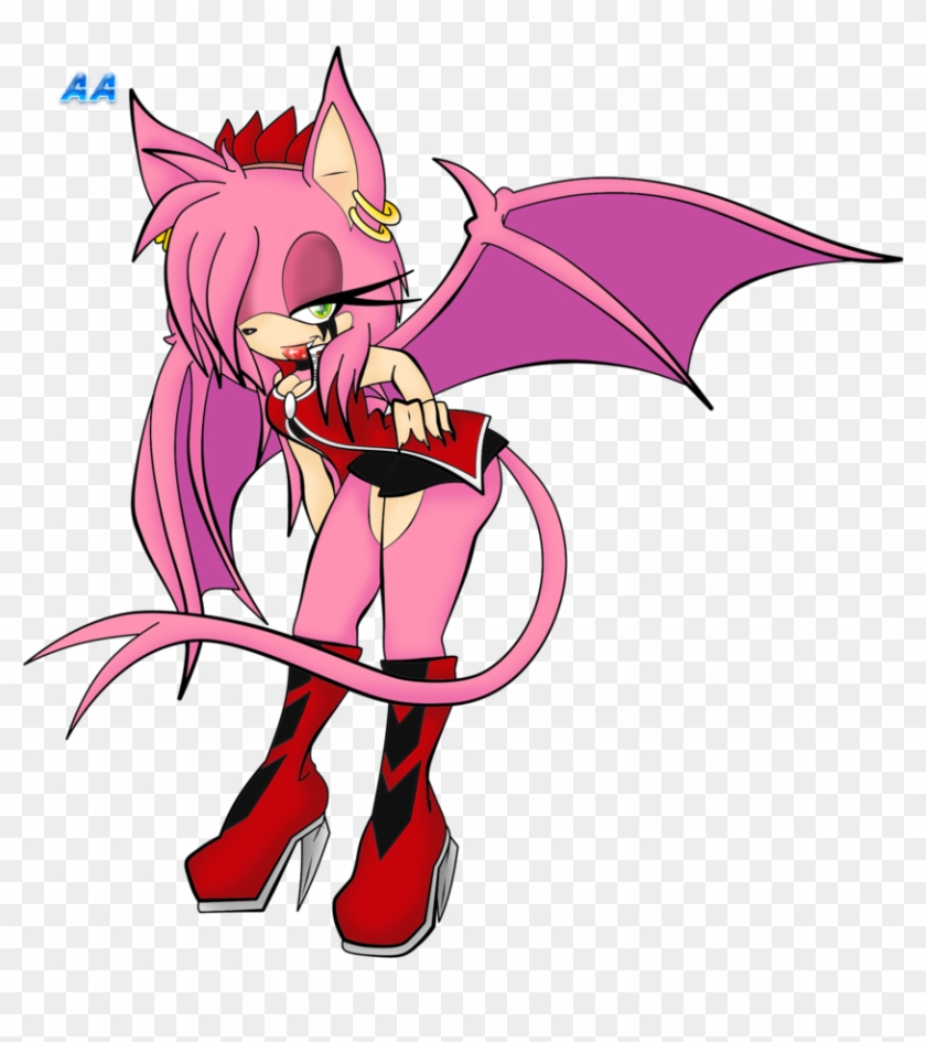 1 By Amyamycyberfolf Com - Amy Rose As Amelia #518212