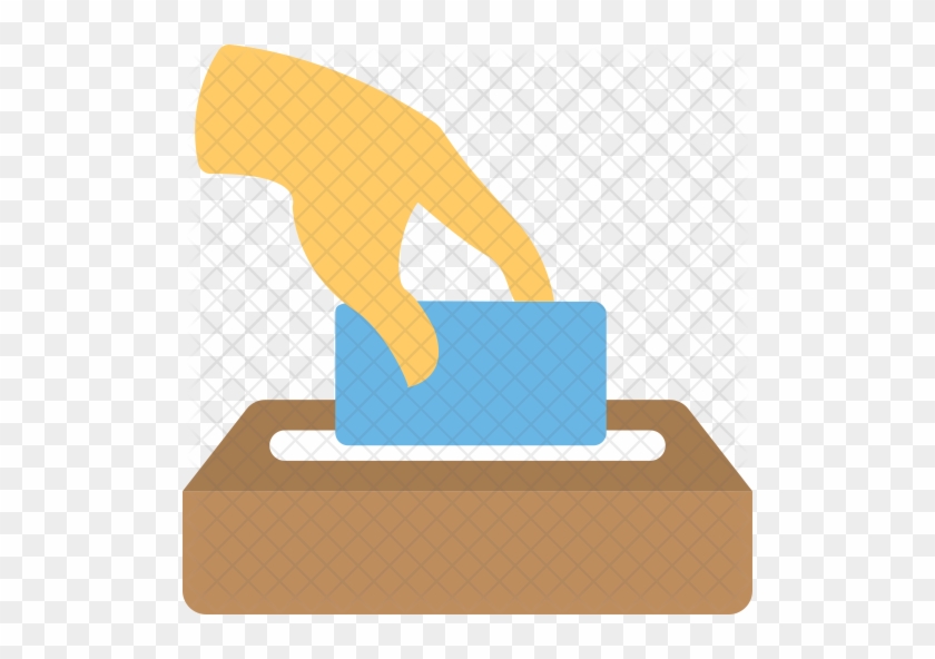 Vote Casting Icon - Euclidean Vector #518418