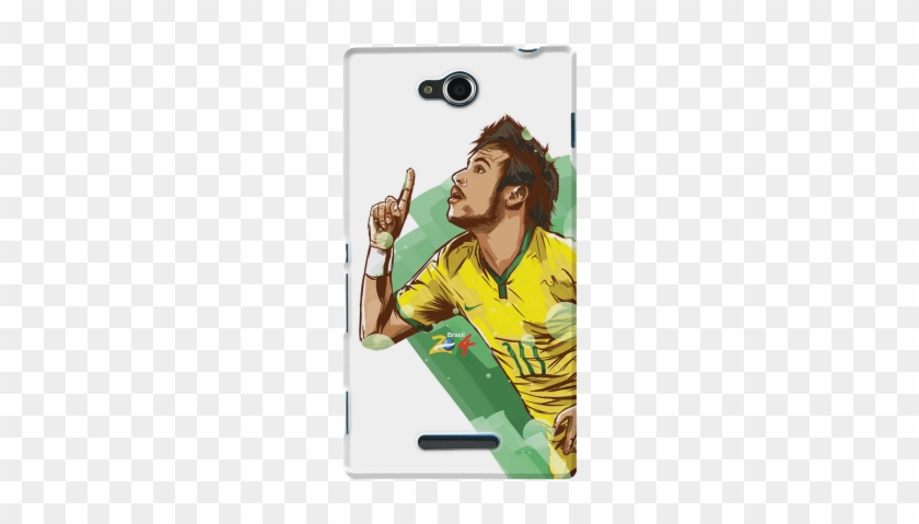 Neymar Jr Brasil Case For Sony Xperia C - Samsung #518986