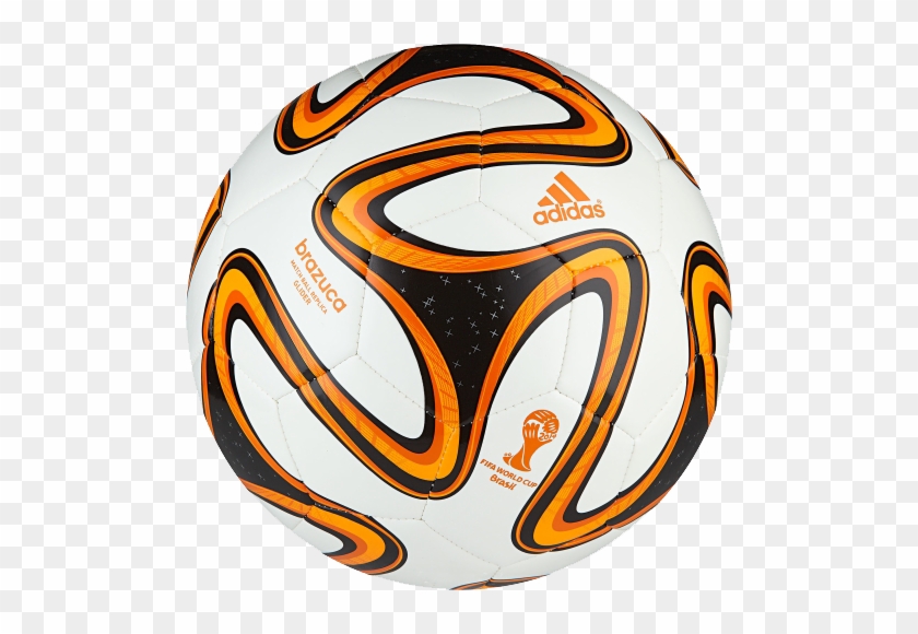 Adidas Brazuca Glider Football, Size 5 (white/orange) #519098