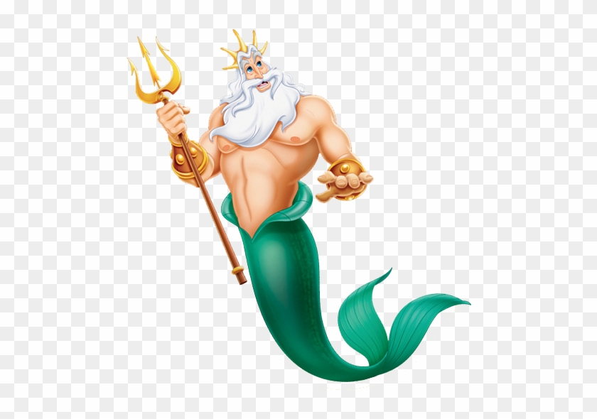 King Triton Clipart - King Triton Little Mermaid #520005