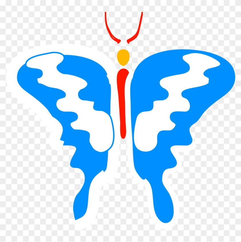 Butterfly 63 Coloring Book Colouring 1979px 131 - Butterflies Clipart #520298