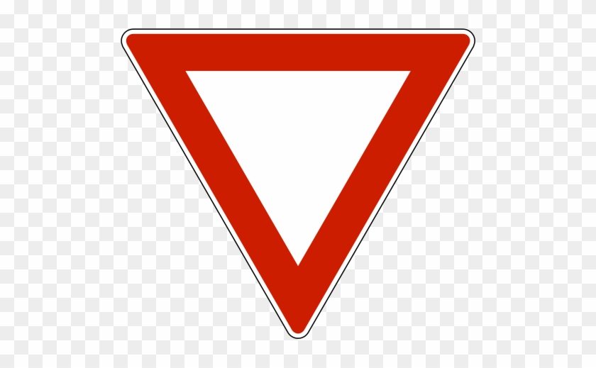 This Image Rendered As Png In Other Widths - Red Upside Down Triangle #520556