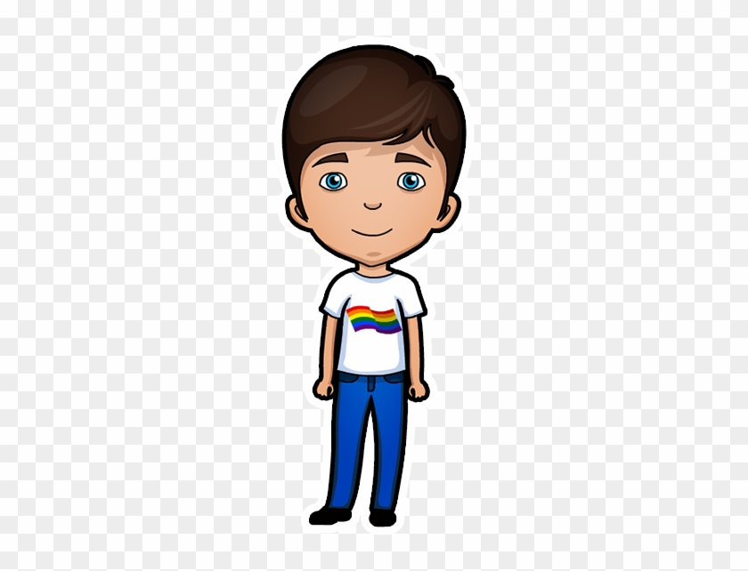 Gay Pride Emoji Stickers Messages Sticker-6 - Illustration #521631