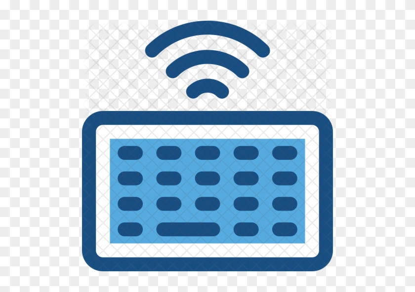 Wireless Keyboard Icon - Computer Keyboard #521878
