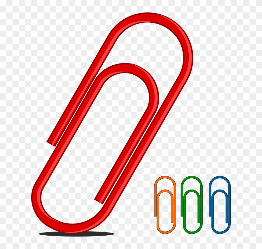 Push Pin Clip 20, - Paper Clip Clipart #521901