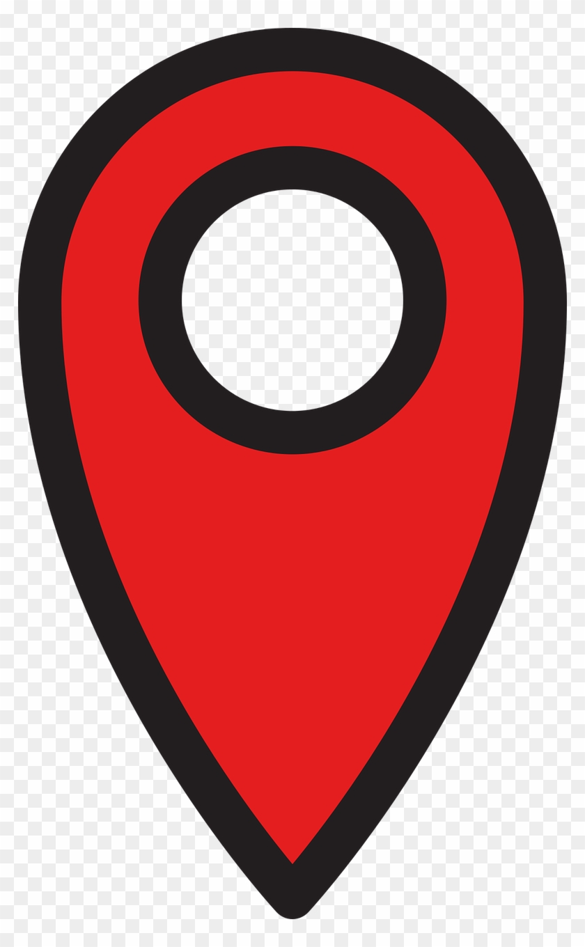 Push Pin Cliparts 27, - Icono De Ubicacion Png #521933