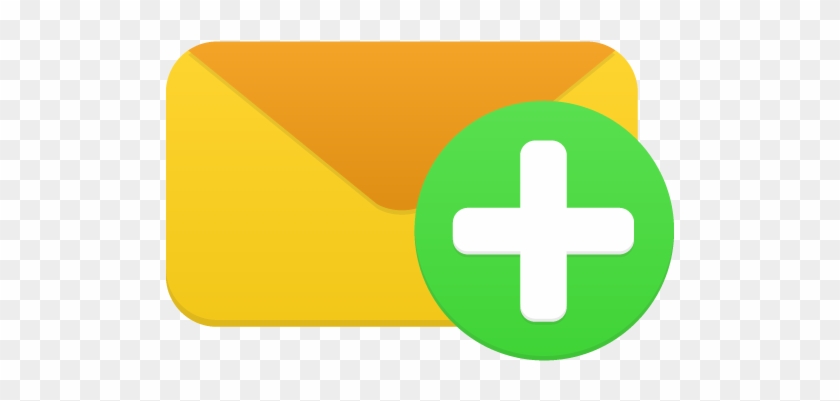 อีเมล์ไอคอนเพิ่ม - Add Email Icon #522473