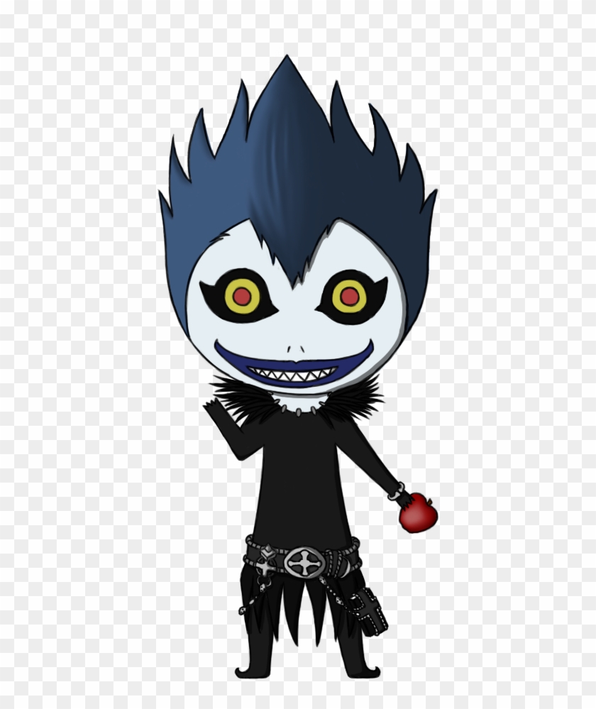 Ryuk Is Happy By Crazialchemist - Ryuk Chibi Png #522890