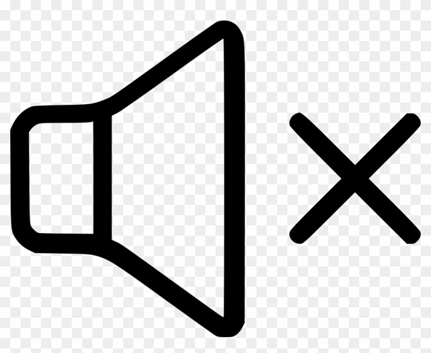 Multimedia Sound Volume Mute Silent Comments - No Sound Png #523258