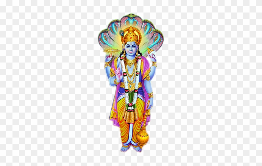 Let's Collect Satya Narayana Puja- Items & Learn Their - Lord Krishna With Snake #523430