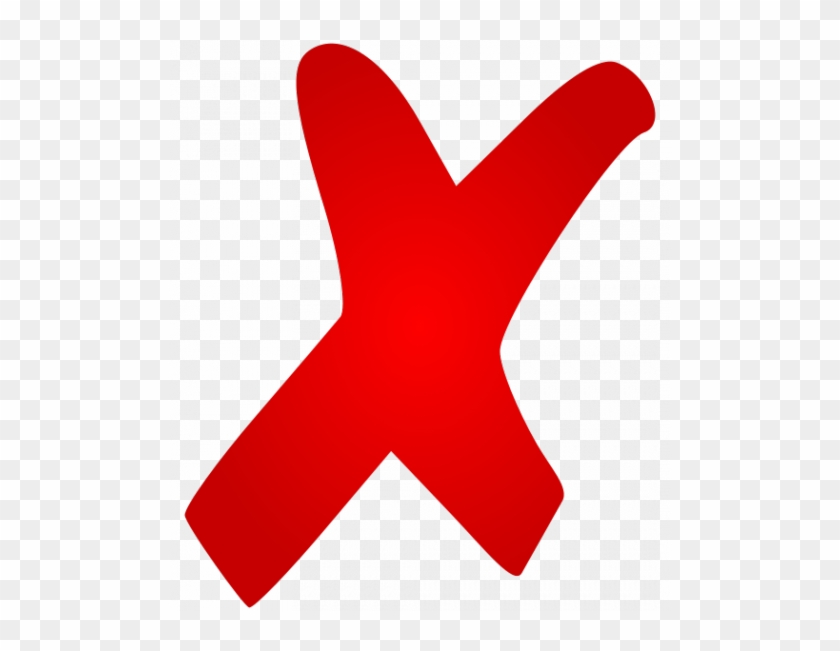 Don't - Red X #523482