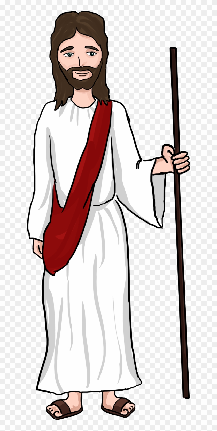 Cartoon Jesus Clipart - Jesus Clipart Png #524553