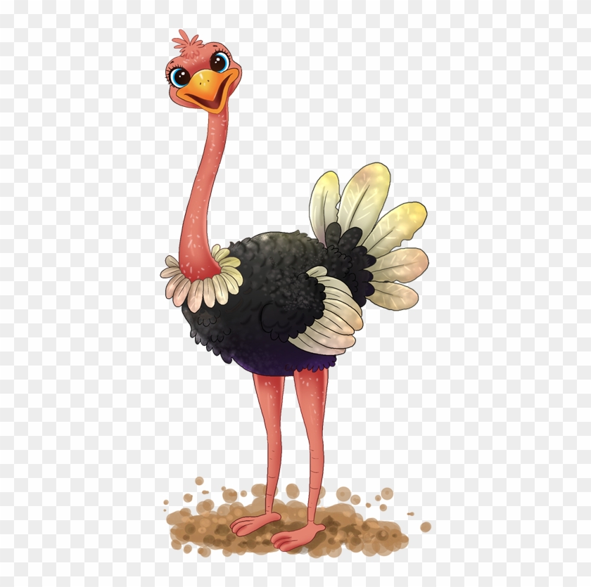 Ostrich Clipart - Ostrich Clipart #524566