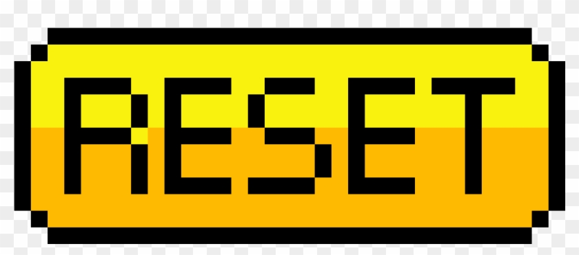 Reset Button - Speech Bubble 8 Bit #524642
