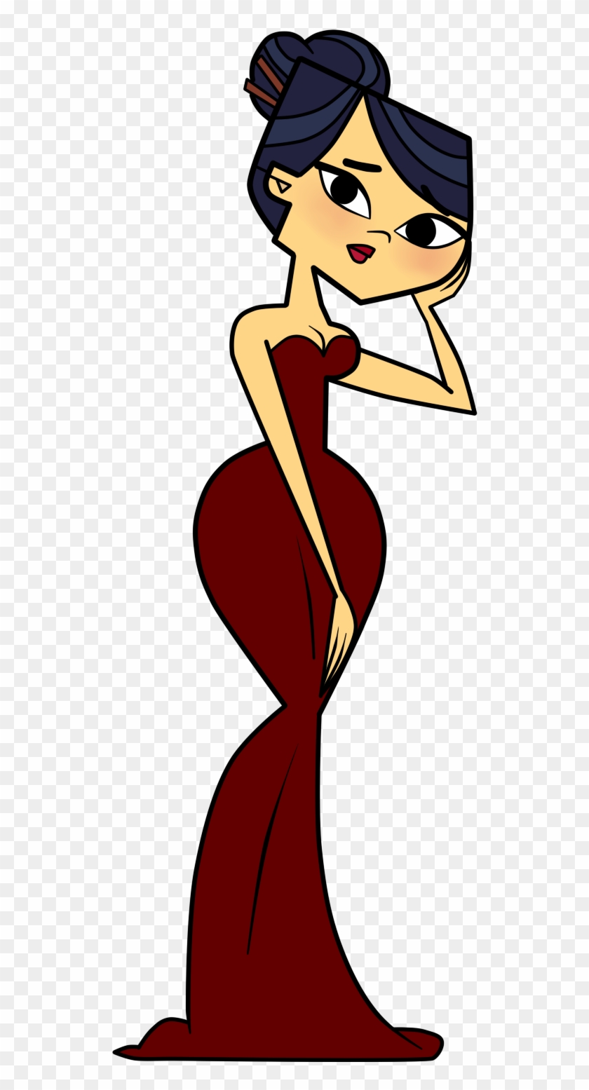 Emma Prom Dress Png Request By Evaheartsart On Deviantart - Total Drama Girl In A Dress #524718