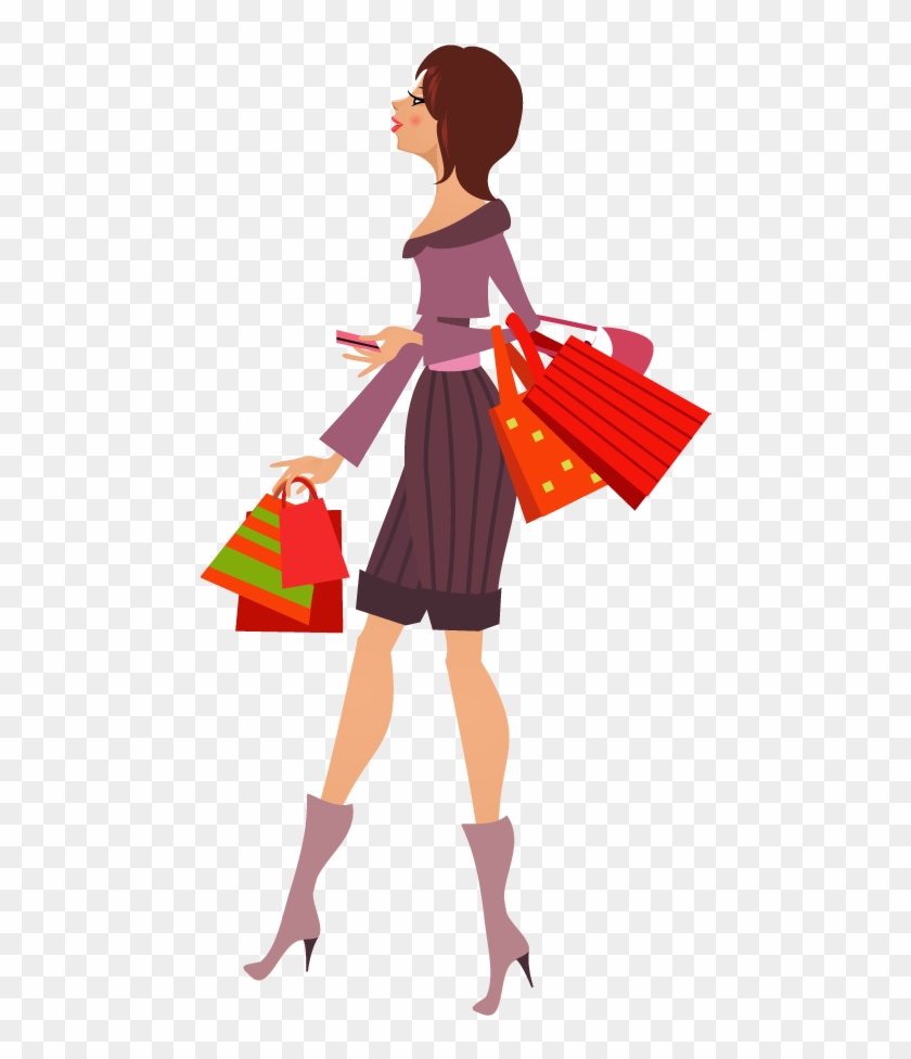 Shopping Clipart Transparent Background - Shopping Clipart Transparent Background #524759