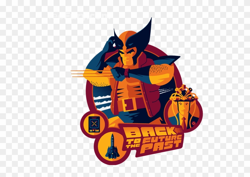 Tom Whalen's Back To The Future Past T-shirt On Sale - Illustration #524810