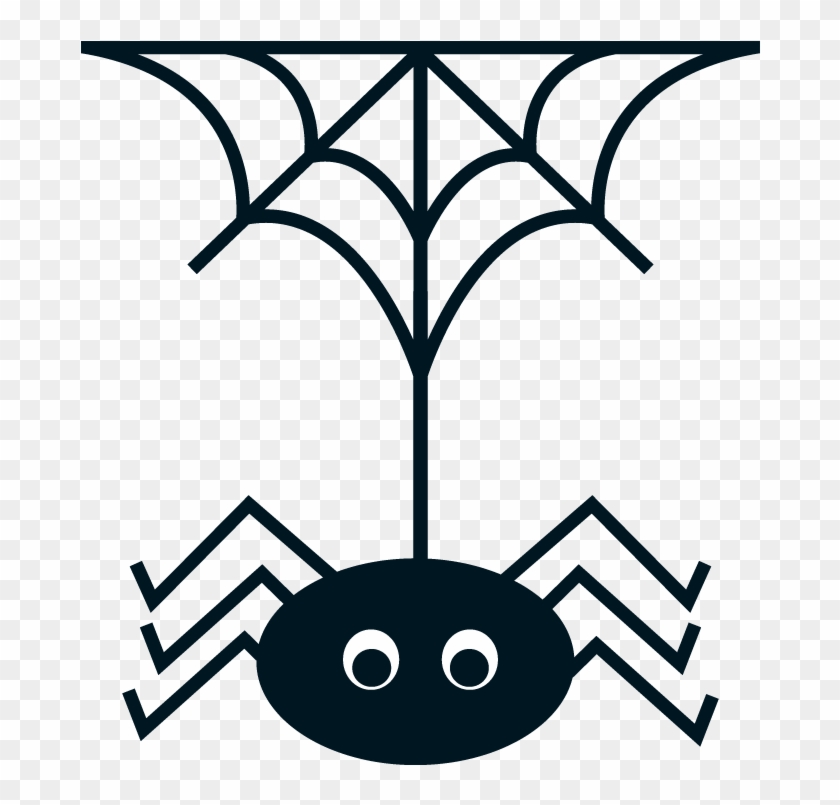 Halloween - Spbewitched08 - Minus - Spider Web Black And White #524836