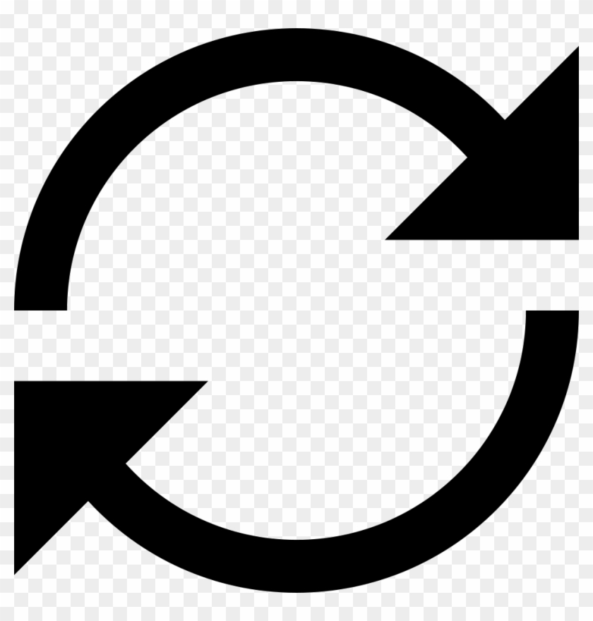 Loop Repeat Player Reload Refresh Update Synchronize - Arrow Going In A Circle #526654