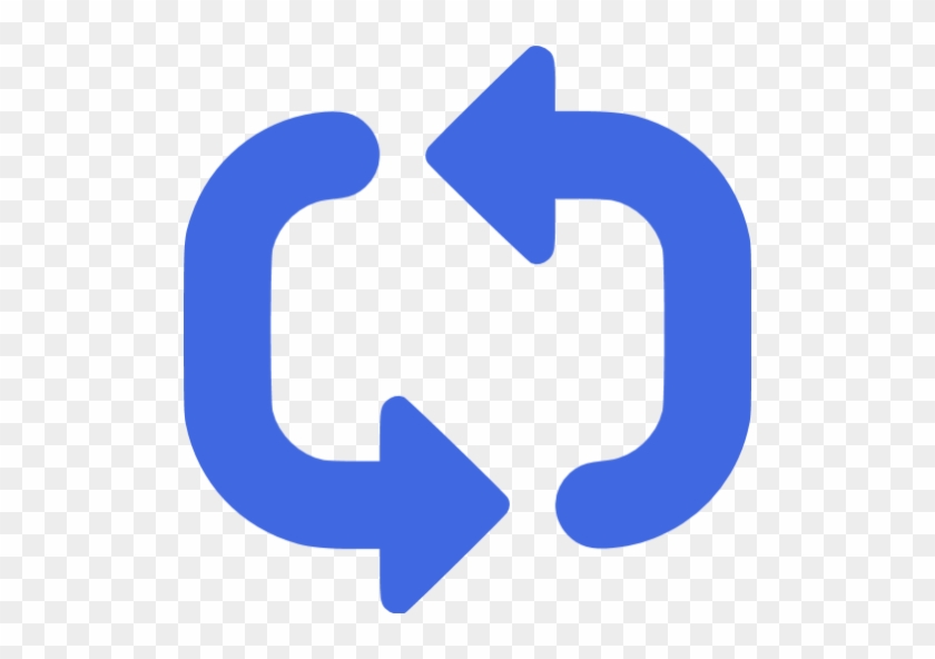 Royal Blue Repeat Icon - Repeat Icon #526821