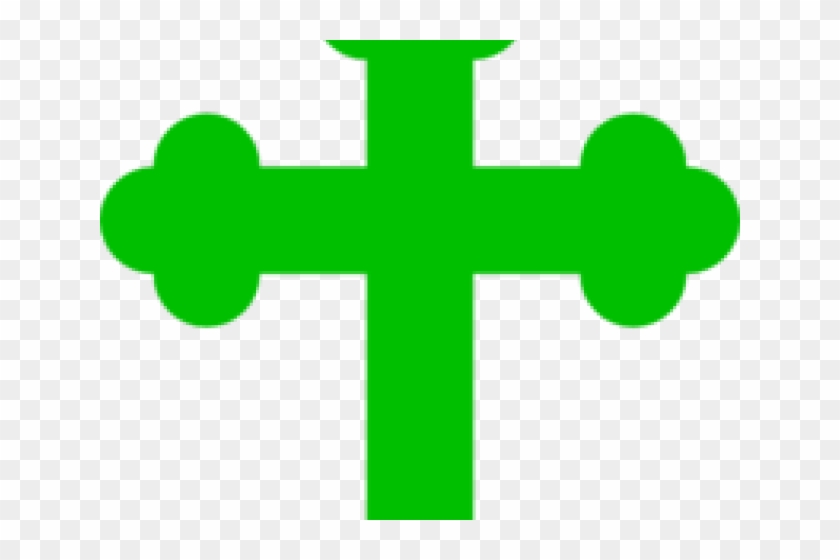 Cross Clipart Green - Clip Art #528195