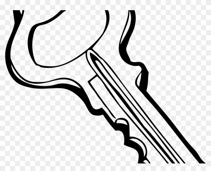 Drawing Key Coloring Page For Kids 1600 - Coloring Picture Of Key #528398