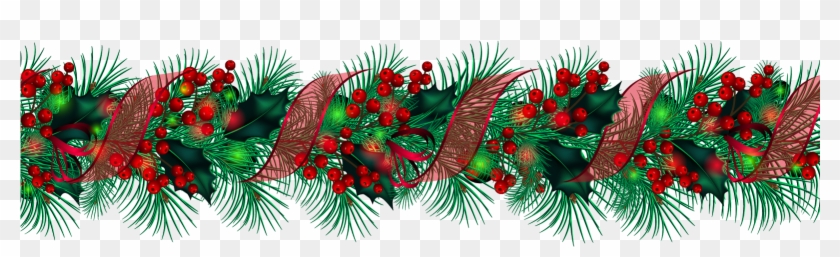 Country Western Christmas Clipart - Christmas Rope Png #528457
