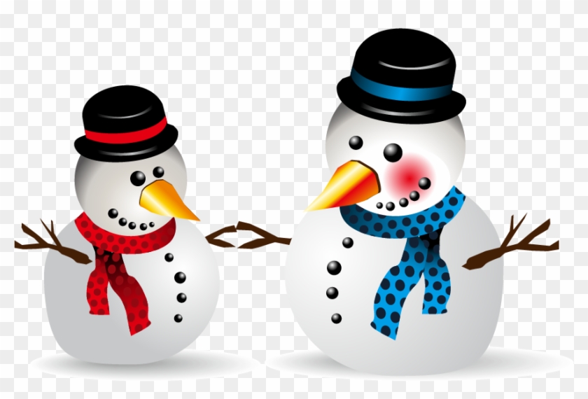 Winter Snowman Png Vector Material - Winter Snowman Png Vector Material #528490